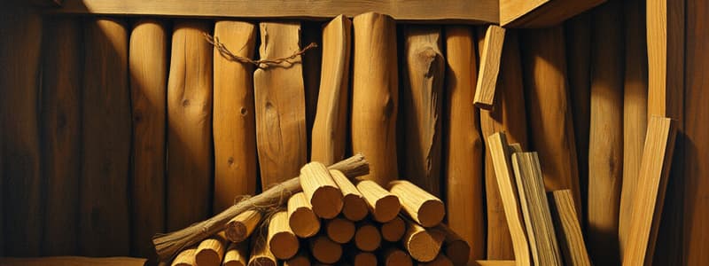 Wood Materials and Their Uses