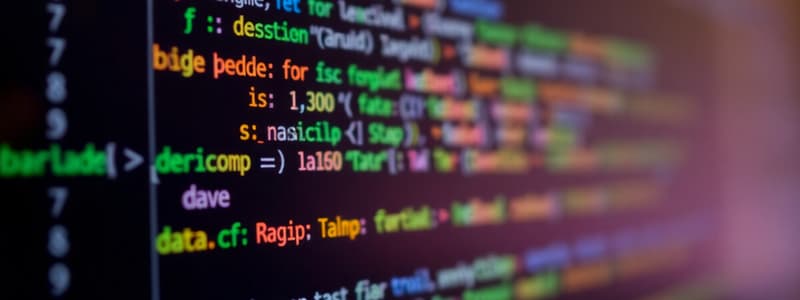 Java Programming Basics