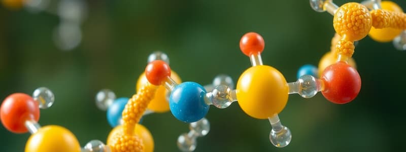 Biological Molecules and Nutrients