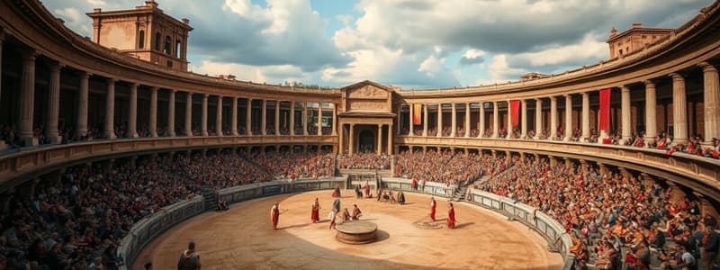 Ancient Rome: The Roman Empire and Gladiators