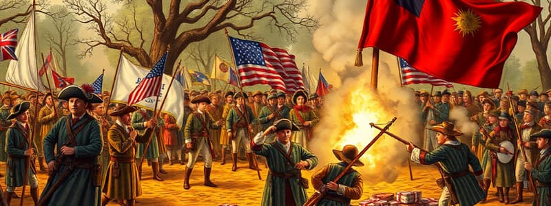 Colonial America and the Revolutionary Era Quiz