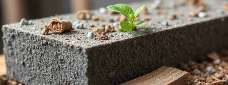 Sustainable Geopolymer Bricks