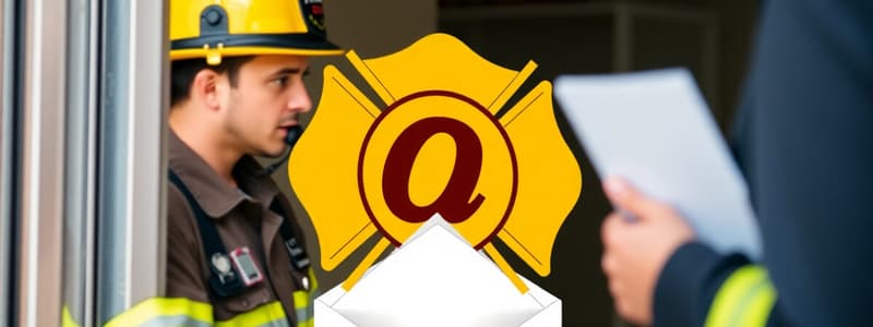 New Lenox Fire Email Policy Overview