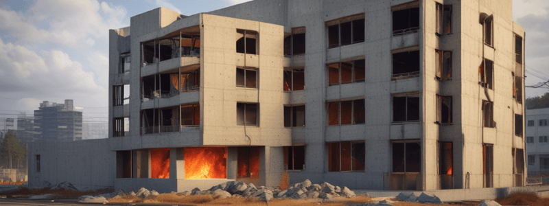 Behavior of Reinforced Concrete in Fire Situations