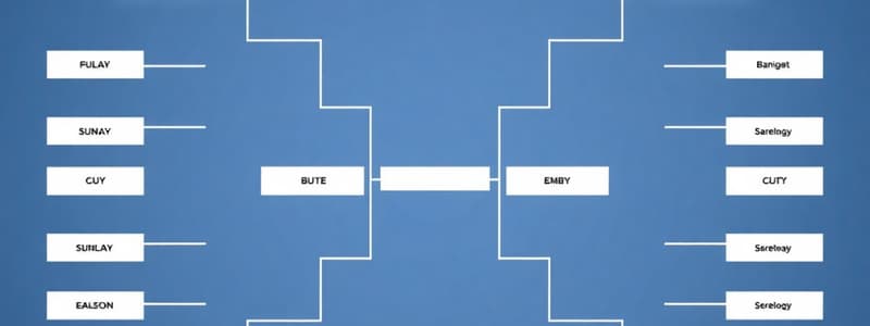 Tournament Structure and Rules