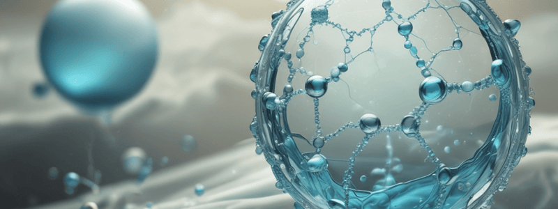 Hydrophilic and Hydrophobic Molecules in Water