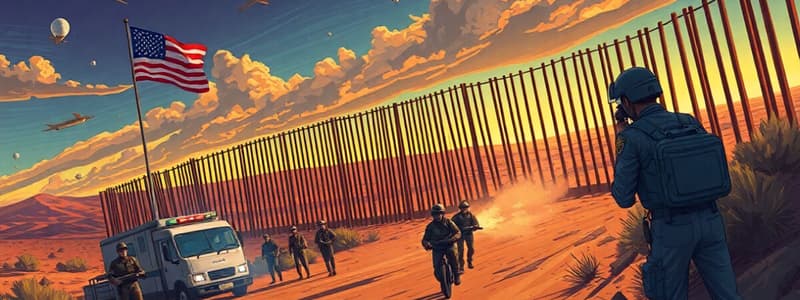 US-Mexico Border: Smuggling, People, and Border Patrol