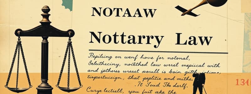 Illinois Notary Primer Flashcards