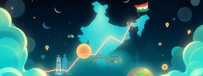 India's Economic Growth and Challenges Quiz