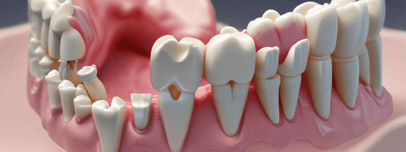 Dental Prostheses Fabrication: Wax Patterns