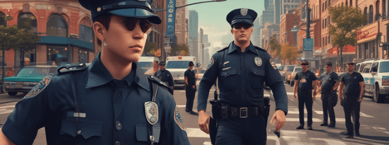 Police Role in Movies and TV Shows Quiz