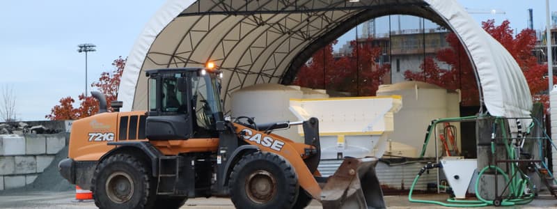 Front-End Loader Safety Training Test  City of Vancouver (Streets Department)