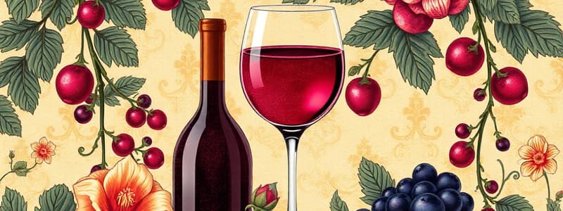 Vinos: Antocianos y Taninos en Uvas