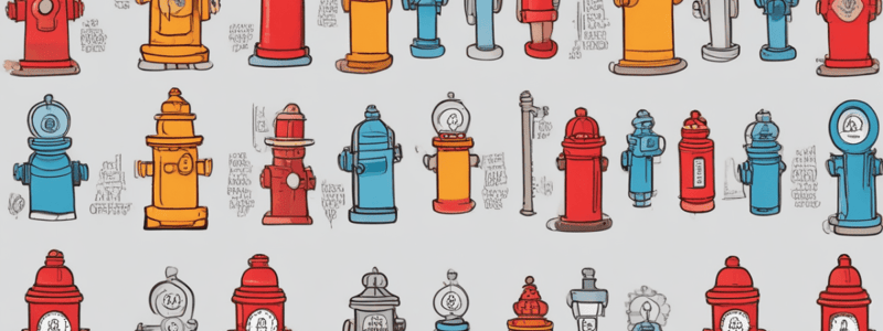 Fire Hydrant Maintenance Guidelines Quiz