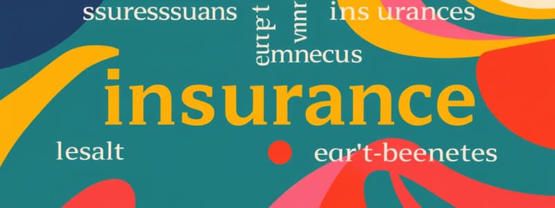 Insurance Terminology Quiz