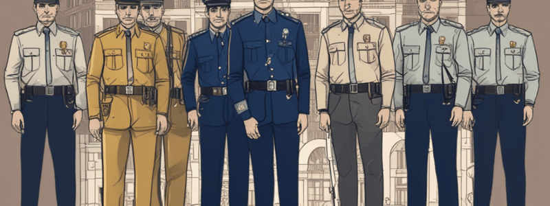 History of Mossos d'Esquadra