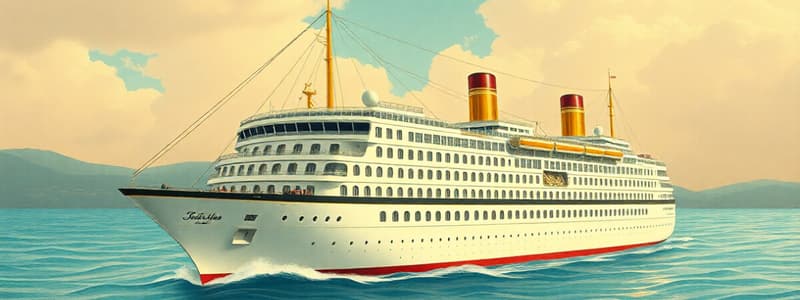 History of Cruise Ships and Industry