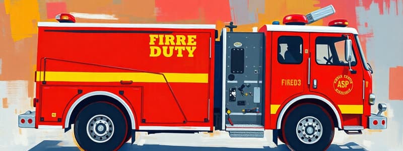 BCFD Temporary Modified Duty Assignment Policy