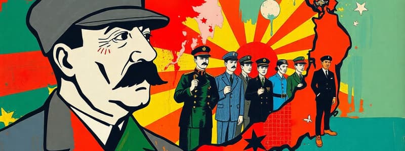 Stalin and Japan's Power Dynamics