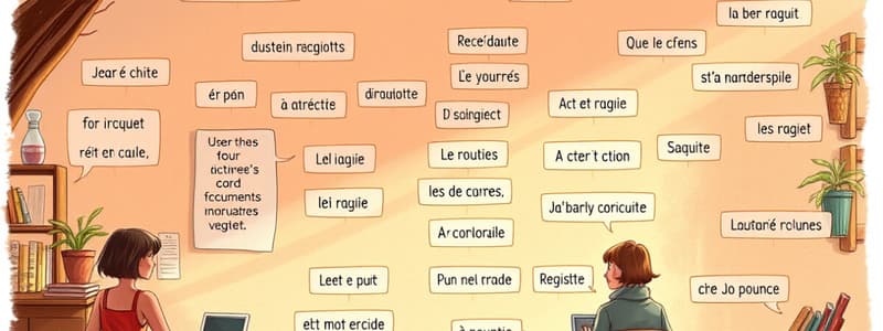 French Chapter 1 - Classroom Vocabulary