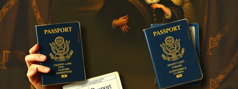 Counterfeit U.S. Passport Cards Awareness