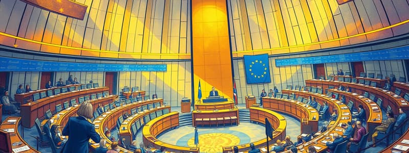 Procedimientos Legislativos de la UE