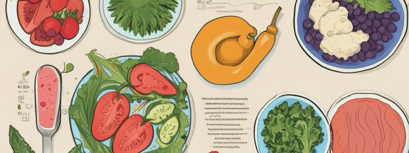 Nutrition Assessment Methods