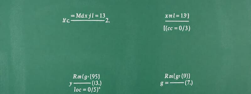 Conditional Probability Quiz