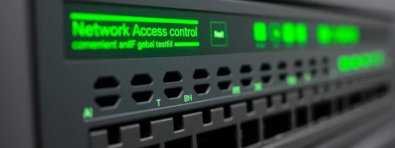 Network Access Control Implementation