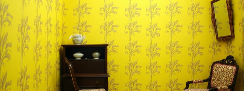 The Yellow Wallpaper Analysis