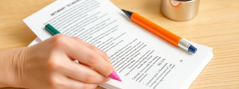 Effective Summarization Techniques