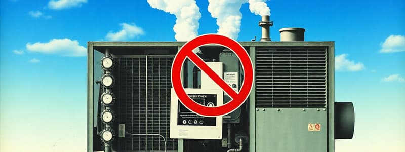 Chiller Installation and Safety Guidelines