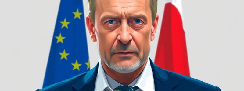 Donald Tusk: Polish Politician and Prime Minister