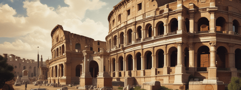 Life in Ancient Rome for the Rich