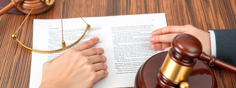 Contract Law: Offer and Acceptance