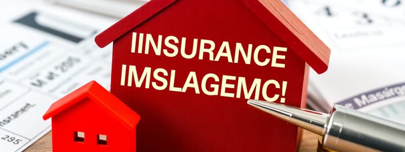 Insurance & Risk Management Quiz 2024-25