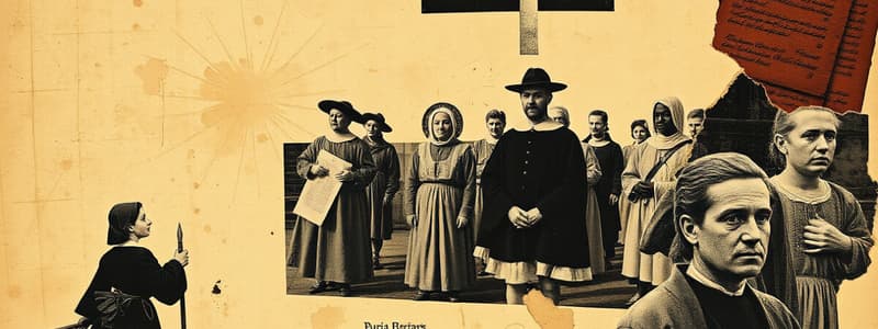 Puritan Beliefs and History