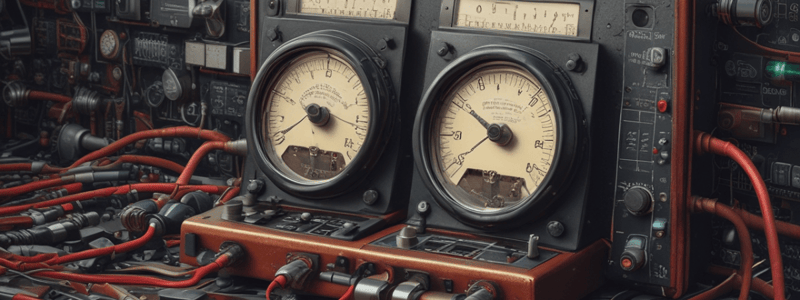 Converting Galvanometers to Milliampere Meters