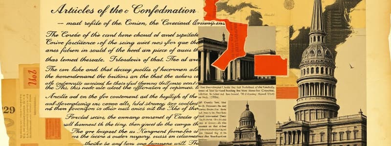 Articles of Confederation & Northwest Ordinance