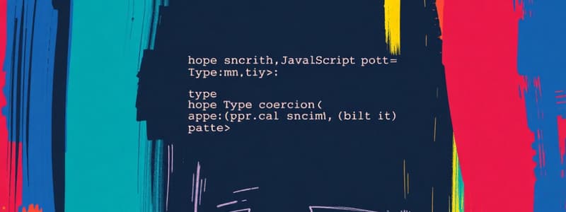 JavaScript String Concatenation