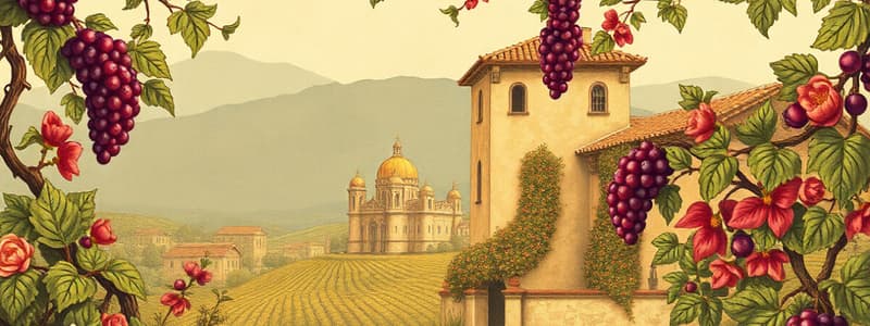 Introduzione al Vino: Storia e Culture