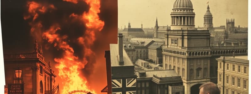 The Great Fire of London Quiz