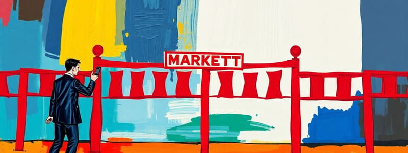 Market Entry Barriers Overview