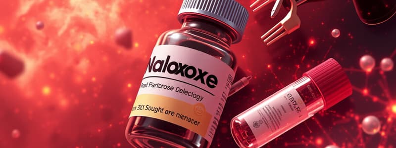 Paramedic Drug Administration naloxone