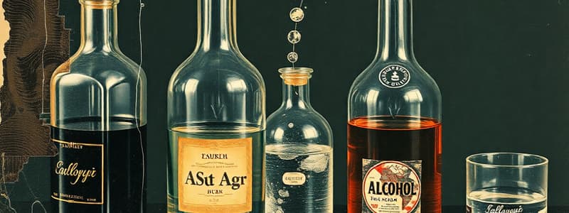 Alcohols and Their Preparation