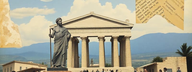 Atene e la Cultura Greca al Tempo di Pericle