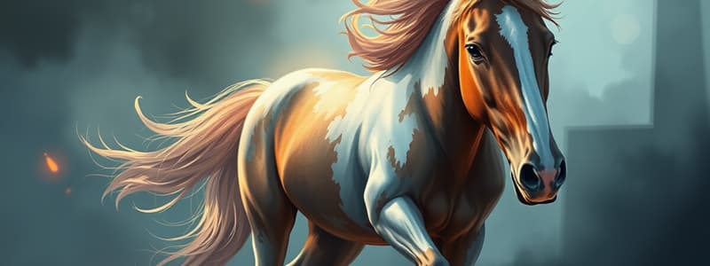 Equine Science Vocabulary Quiz