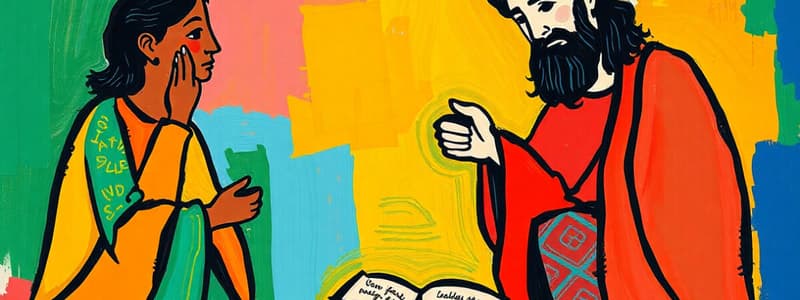 Jesus's Teaching Methods and Parables