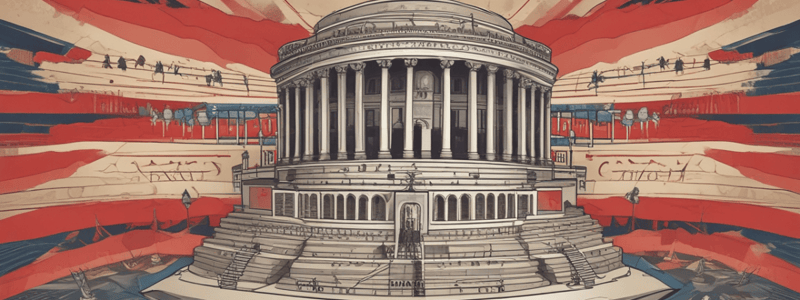 Separation of Powers and Branches of Government