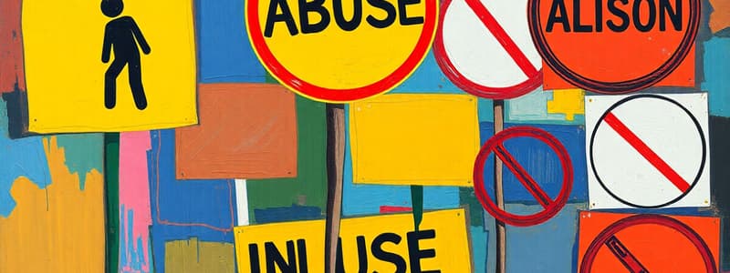 Understanding Abuse and Neglect Signs